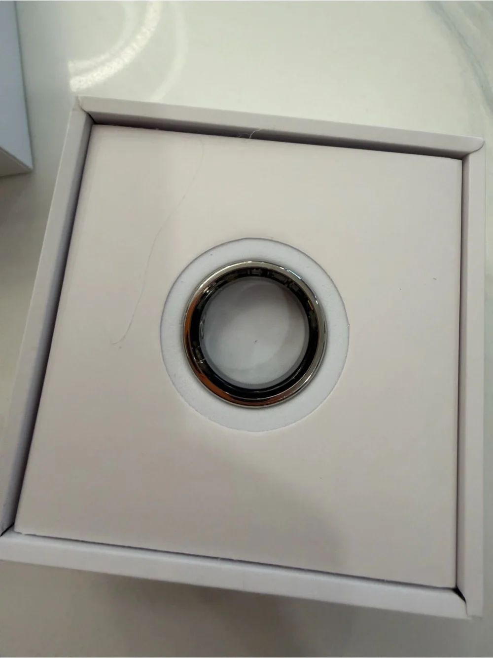 HERZ P1 Smart Ring - Silver